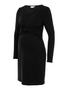 Umstands Kleid Mini Schwangerschafts Still Langarm Shirt MLELLEN