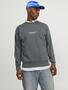 Jack & Jones Lockerer Rundhals Sweater 3D Print 