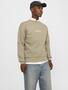 Jack & Jones Lockerer Rundhals Sweater 3D Print 