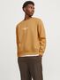 Jack & Jones Lockerer Rundhals Sweater 3D Print 