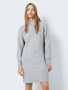 Midi Strickkleid mit Stehkragen NMNELLA