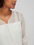 Mesh Bluse VIELLETTE