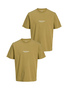 Jack & Jones 2-er Set T-Shirt Logo Print JORVESTERBRO