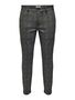 Elegante Chino Stoffhose Kariert