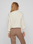 Gerippter Strickpullover VITYCIA