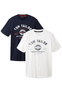Tom Tailor Logo T-Shirt 2er Set