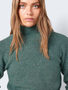 Kurzer Rippstrick Pullover NMNELLA