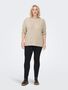 Plus Size Pullover Grobstrick Sweater CARJADE