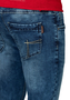 Stretch Denim Jeans Hose Stone Wash Slim Freizeithose