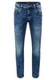 Stretch Denim Jeans Hose Stone Wash Slim Freizeithose