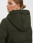 Lange Puffer Jacke Winter Stepp Mantel Parka mit Kapuze VMERICAHOLLY