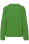 Gerippter Pullover Grobstrick Sweater mit Abgesetzten Schultern