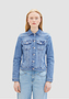 Tom Tailor Jeans Jacke Regular Fit Denim Blouson mit Bio-Cotton Rinsed Design