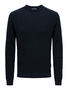 Design Strick Sweater Pullover mit Feinstrick Muster 
