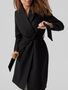 Eleganter Mantel mit Bindeg�rtel Legere Coat Winterjacke