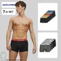 Jack & Jones Boxershorts 7er-Pack Kurze Unterhosen Logo Print JACVITO