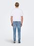 Stretch Denim Jeans Pants Bleached Design Hose ONSLOOM