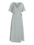 Legeres Wickelkleid mit G�rtel Elegantes Maxi Long Dress VIRILLA