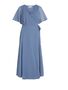 Legeres Wickelkleid mit G�rtel Elegantes Maxi Long Dress VIRILLA