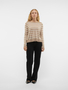 Feinstrick Pullover Gestreift Rundhals Sweater VMNOVA  
