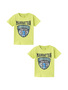 T-Shirt 2er-Set Rundhals Kurzarm bequemes Baumwolle