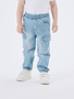 Bequeme Baggy Jeans Cargo Hose Stretch Denim Jogger Pants NMMBEN
