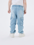 Bequeme Baggy Jeans Cargo Hose Stretch Denim Jogger Pants NMMBEN