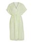 Legeres Maxi Blusenkleid Crepe Design Midi Kleid Dress VILIMIA