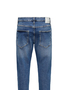 Denim Jeans 5-Pocket Style Hose Verk�rzt mit Knopfleiste ONSYOKE