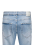Regular Denim Pants mit Rissen 5-Pocket Jeans Bleached Washed Hose