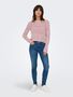Weicher Pullover Strick Muster Design Top Legereres Oberteil
