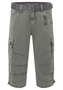 Shorts 3/4 Cargo Hose loose fit Mid Waist Pants