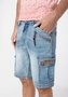 Shorts Kurze Denim Mid Waist Jeansshorts