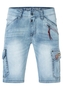 Shorts Kurze Denim Mid Waist Jeansshorts