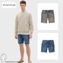 Tom Tailor Jeansshorts Straight Leg Regular Fit Denim Shorts