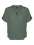 Top Casual Splitneck Bluse