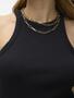 VERO MODA Shirt 2er-Set enges Tank Top Rundhals ohne �rmel