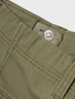 L�ssige Cargo Shorts Kurze Twill Chino Hose Denim Pants