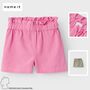 M�dchen Sommer Shorts mit Markantem Gittermuster