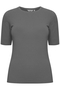 T-Shirt Slim Fit Ellenbogen-L�nge Rundhalsausschnitt