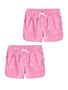 Shorts 2er-Set Plissierte Baumwolle Kinder Pants