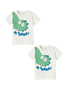 T-Shirt 2er-Set stylisches Kurzarm Rundhals Kinder Oberteil