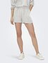 Lockere Paperbag Shorts Kurze Stretch Sommer Pants