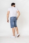 Shorts Denim Regular Fit Bleached Jeansshorts