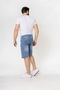 Shorts Denim Regular Fit Bleached Jeansshorts