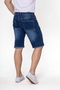 Shorts Denim Regular Fit Bleached Jeansshorts