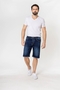 Shorts Denim Regular Fit Bleached Jeansshorts