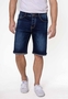 Shorts Denim Regular Fit Bleached Jeansshorts