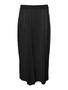 Rock Maxi elastischer Bund Seitenschlitze High Waist