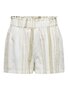 Shorts elastischer Bund gestreift lockere kurze Sommerhose